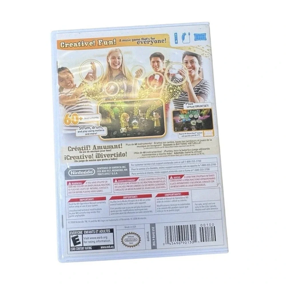Nintendo Wii Music Game CIB Complete with Manual RVL-R64E-USA